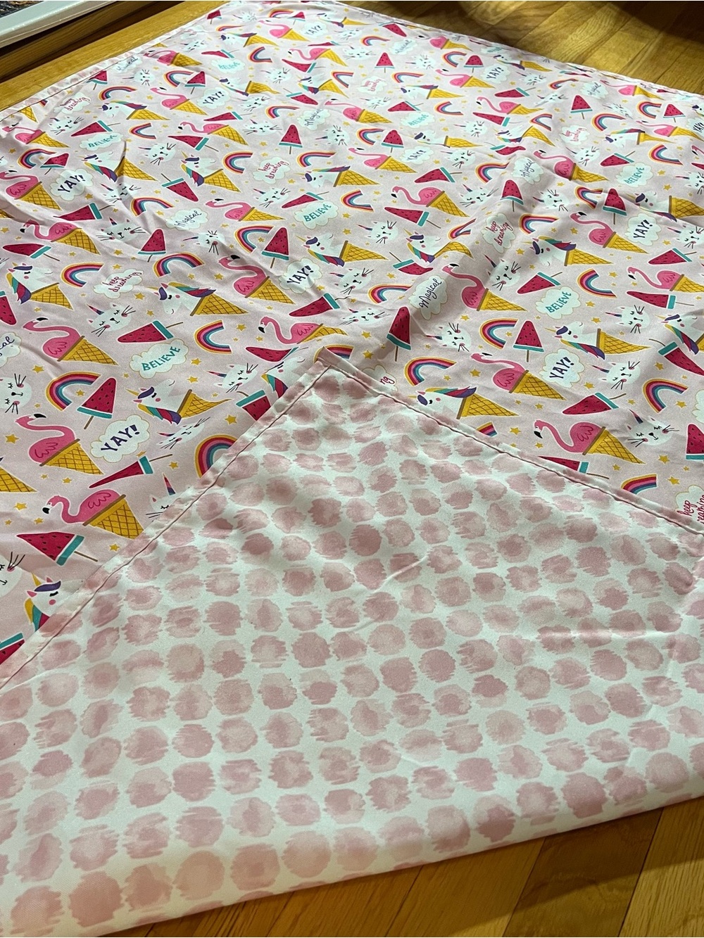 Tommy Bahama kids Caticorn Reversible Water Repellent Picnic Beach Blanket/Mat